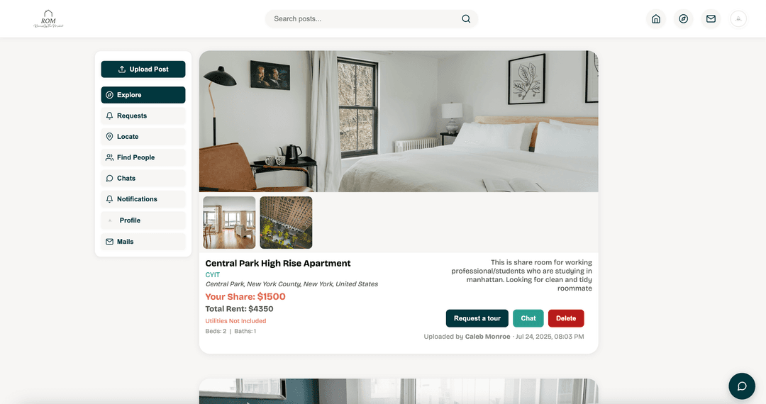RoomsOffTheMarket screenshot