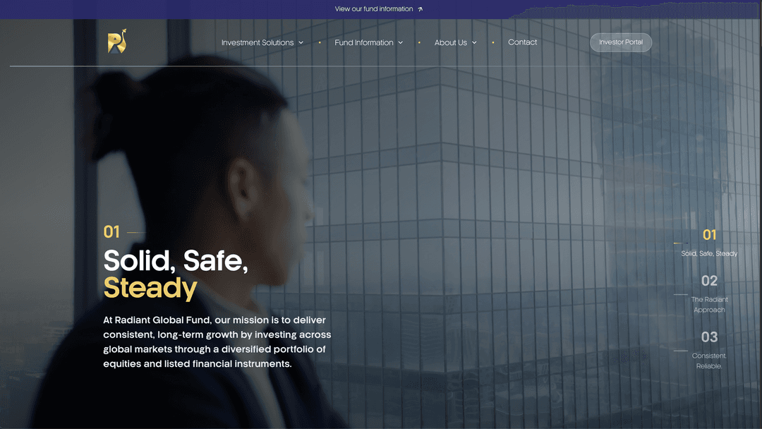 Radiant Global Fund screenshot